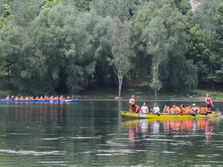 Dózsa iskolások a Szalki szigeten - fotó: Ónodi Zoltán