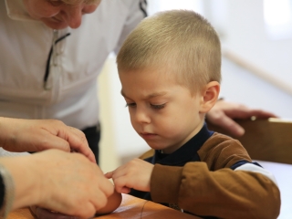 Húsvétváró kézműveskedés a múzeumban - fotó: 