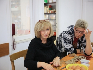 Húsvétváró kézműveskedés a múzeumban - fotó: 