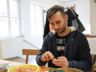 Húsvétváró kézműveskedés a múzeumban - fotó: 