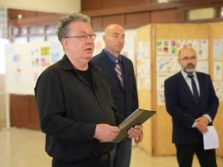 Diákok alkotópályázati tárlata a Szivacs Galériában - fotó: 