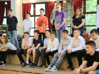 Diákok alkotópályázati tárlata a Szivacs Galériában - fotó: 