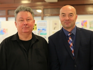 Diákok alkotópályázati tárlata a Szivacs Galériában - fotó: 