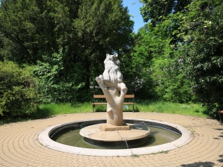 Szökőkútkörkép Dunaújvárosban - fotó: 