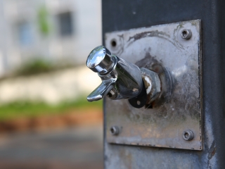 Szökőkútkörkép Dunaújvárosban - fotó: 