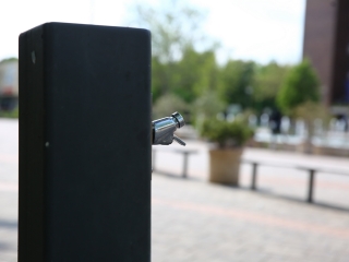 Szökőkútkörkép Dunaújvárosban - fotó: 