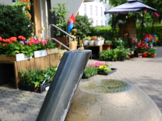 Szökőkútkörkép Dunaújvárosban - fotó: 