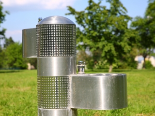 Szökőkútkörkép Dunaújvárosban - fotó: 