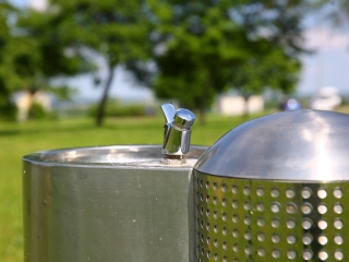 Szökőkútkörkép Dunaújvárosban - fotó: 