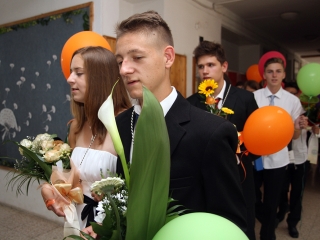 Ballagás a Petőfiben - fotó: Sándor Judit