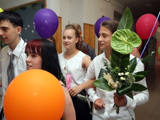 Ballagás a Petőfiben - fotó: Sándor Judit