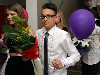 Ballagás a Petőfiben - fotó: Sándor Judit