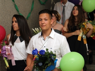 Ballagás a Petőfiben - fotó: Sándor Judit