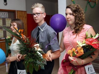 Ballagás a Petőfiben - fotó: Sándor Judit