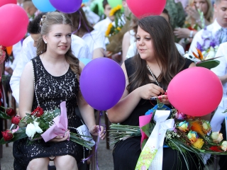 Ballagás a Petőfiben - fotó: Sándor Judit