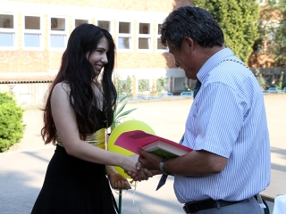 Ballagás a Petőfiben - fotó: Sándor Judit