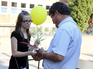 Ballagás a Petőfiben - fotó: Sándor Judit