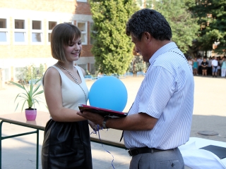 Ballagás a Petőfiben - fotó: Sándor Judit