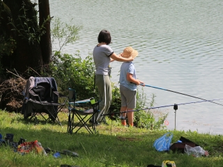 Gyerekek horgászversenye a Szalki-szigeten  - fotó: 