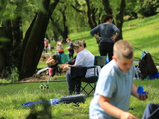 Gyerekek horgászversenye a Szalki-szigeten  - fotó: 
