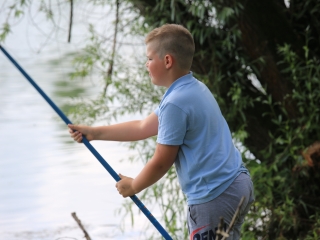 Gyerekek horgászversenye a Szalki-szigeten  - fotó: 