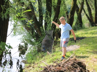 Gyerekek horgászversenye a Szalki-szigeten  - fotó: 