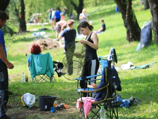 Gyerekek horgászversenye a Szalki-szigeten  - fotó: 