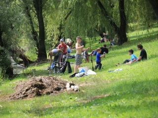 Gyerekek horgászversenye a Szalki-szigeten  - fotó: 