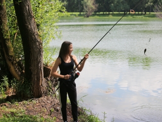 Gyerekek horgászversenye a Szalki-szigeten  - fotó: 