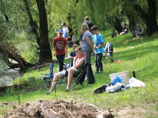 Gyerekek horgászversenye a Szalki-szigeten  - fotó: 
