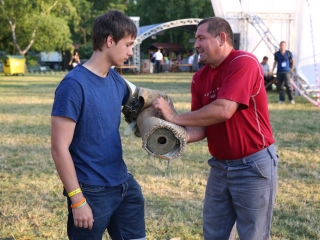 DUDIK- Őrző- védő szituációs bemutató - fotó: Ónodi Zoltán