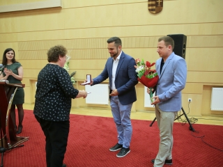 Pedagógusdíj-átadó a Városházán (2022) - fotó: 