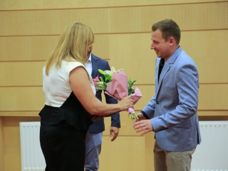 Pedagógusdíj-átadó a Városházán (2022) - fotó: 