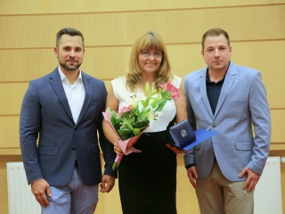 Pedagógusdíj-átadó a Városházán (2022) - fotó: 