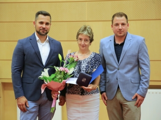 Pedagógusdíj-átadó a Városházán (2022) - fotó: 