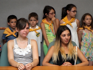 Május és június legkiválóbb diákjai - fotó: Sándor Judit