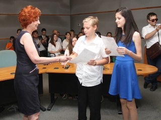 Május és június legkiválóbb diákjai - fotó: Sándor Judit