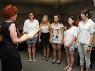 Május és június legkiválóbb diákjai - fotó: Sándor Judit