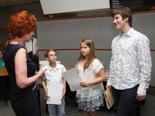 Május és június legkiválóbb diákjai - fotó: Sándor Judit