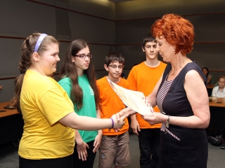 Május és június legkiválóbb diákjai - fotó: Sándor Judit