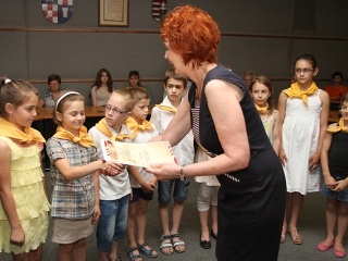 Május és június legkiválóbb diákjai - fotó: Sándor Judit