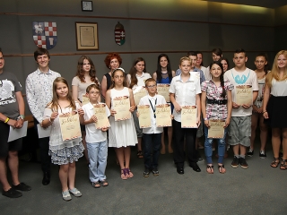 Május és június legkiválóbb diákjai - fotó: Sándor Judit