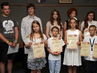 Május és június legkiválóbb diákjai - fotó: Sándor Judit