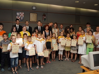 Május és június legkiválóbb diákjai - fotó: Sándor Judit