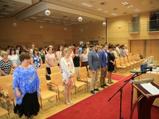 Dunaújvárosi óvoda: ünnep és díjátadó a Városházán - fotó: 