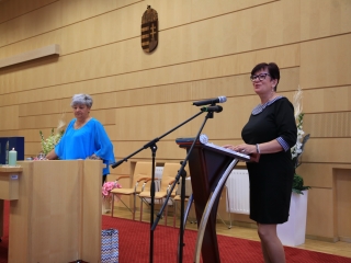 Dunaújvárosi óvoda: ünnep és díjátadó a Városházán - fotó: 