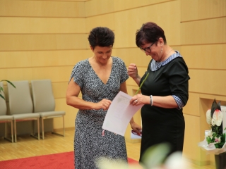 Dunaújvárosi óvoda: ünnep és díjátadó a Városházán - fotó: 