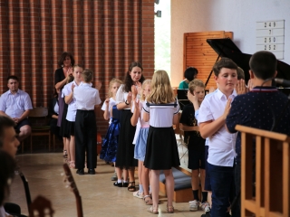 A Wesley-Da Capo évzáró koncertje az evangélikus templomban - fotó: 