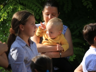 A Sándor Frigyes Zeneiskola tanévzáró koncertje a lakatolós téren (2022) - fotó: 