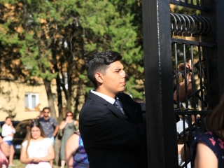 A Sándor Frigyes Zeneiskola tanévzáró koncertje a lakatolós téren (2022) - fotó: 